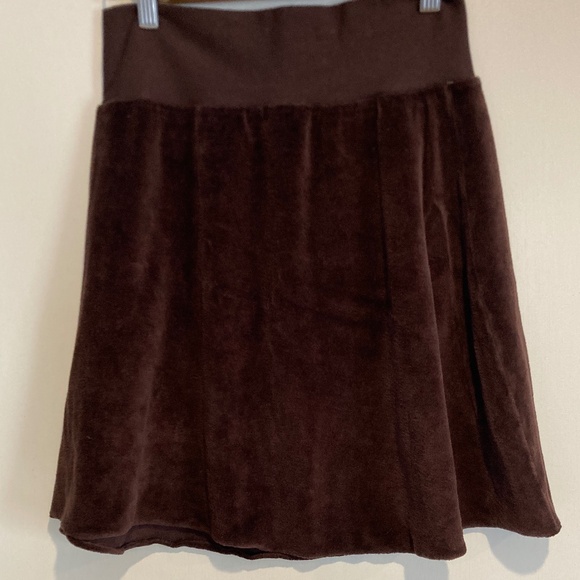 Gaia Conceptions Organic Cotton Velour Skirt / S